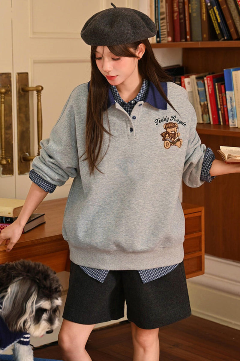 Bear Polo Top