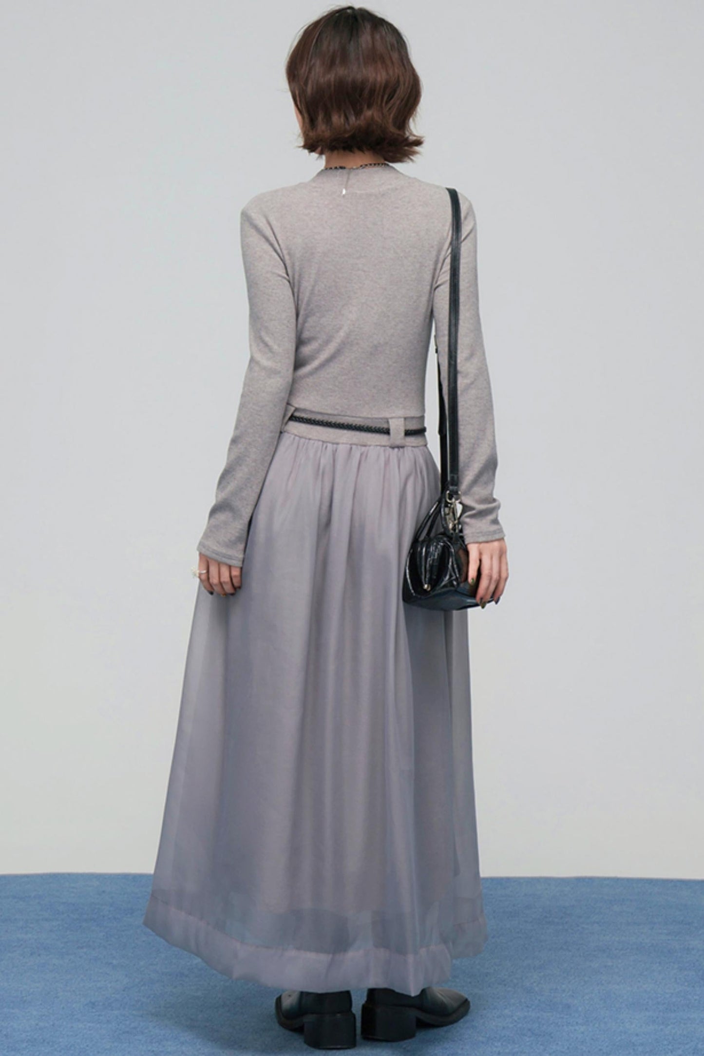 Misty Mode Tulle Long Dress