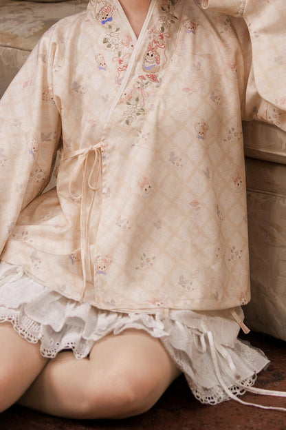 Fairytale Embroidery Blouse