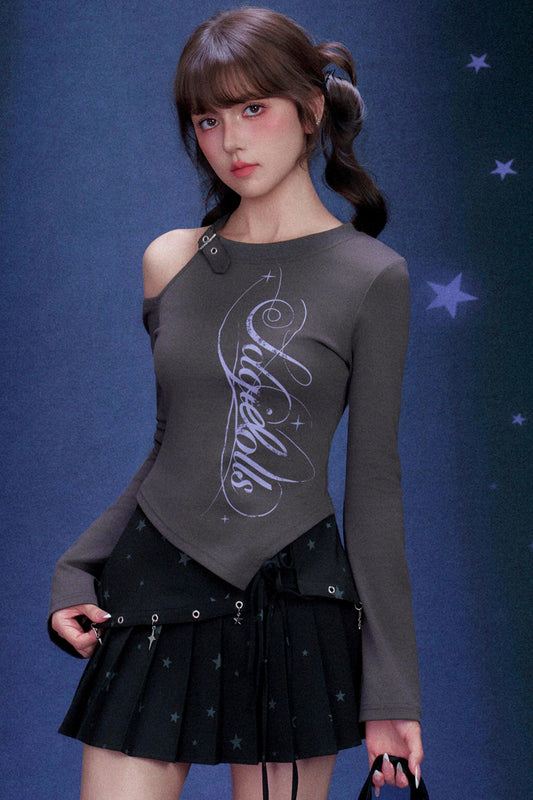 Y2k Off Shoulder Top