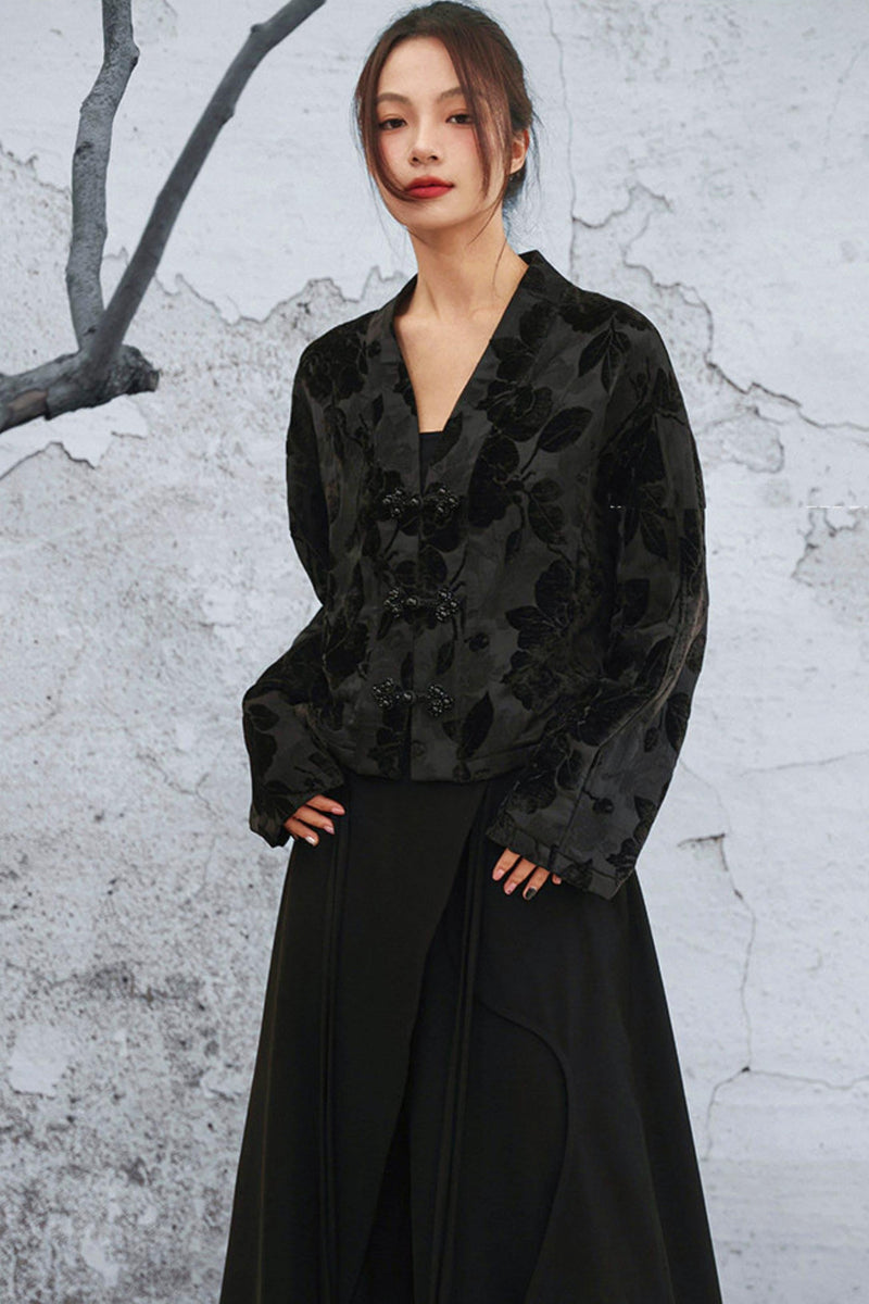 Mode Jacquard Jacket