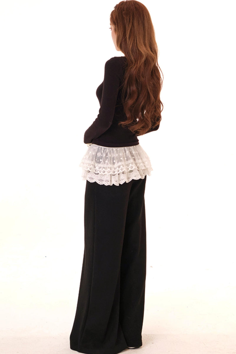 Dot Liner Top + Pants