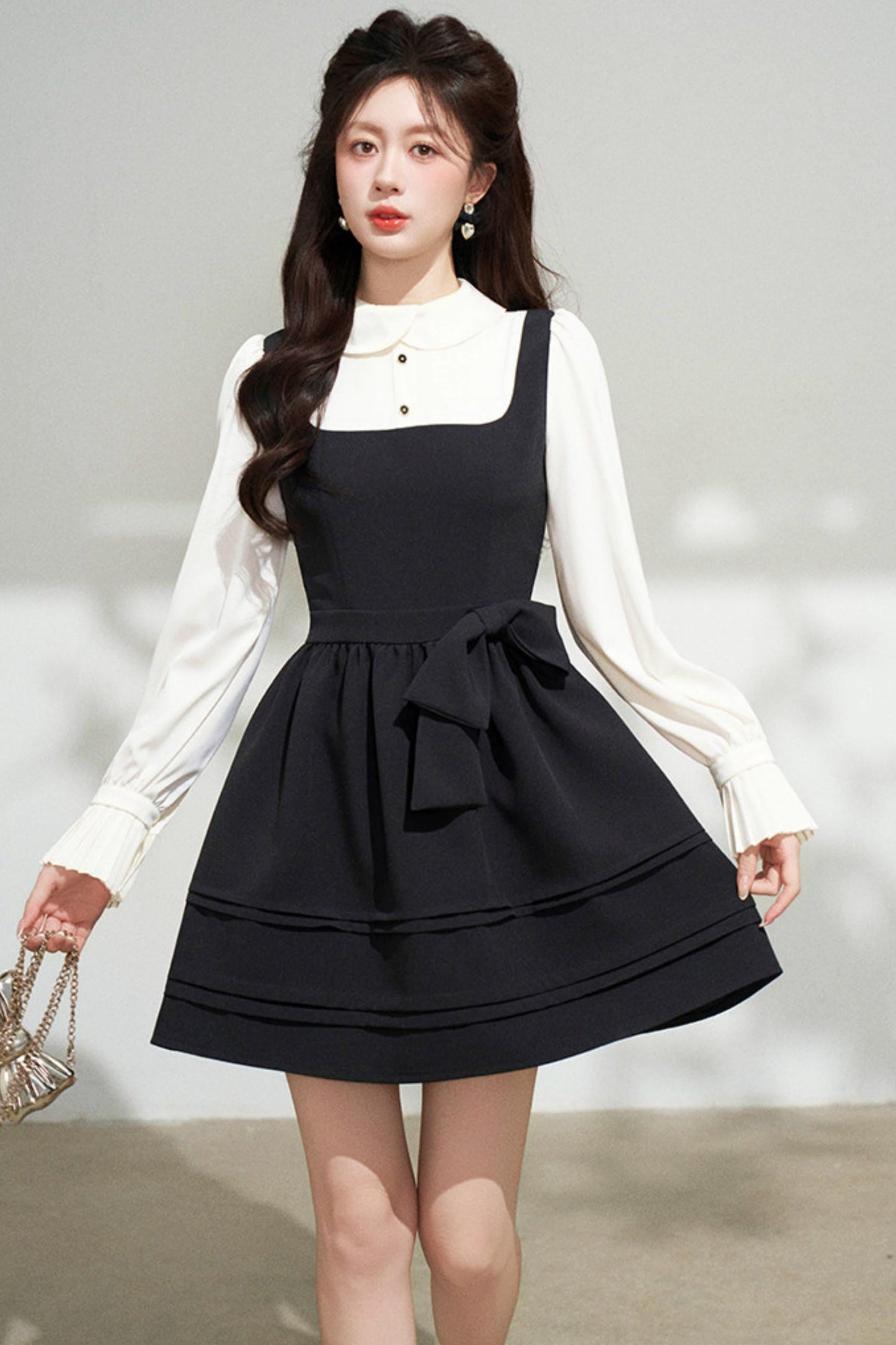 Black Puffy Dress