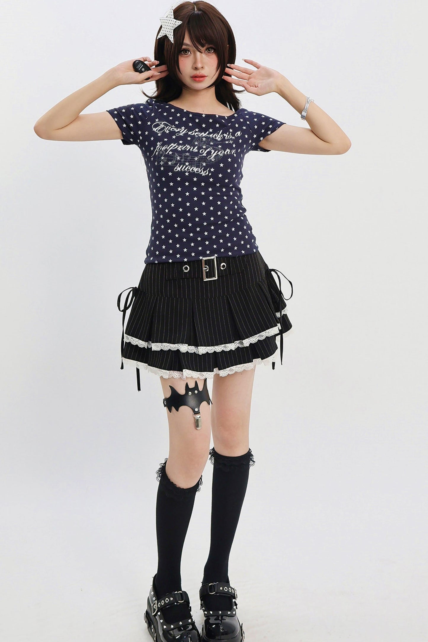 Retro Star Y2k Fit Top