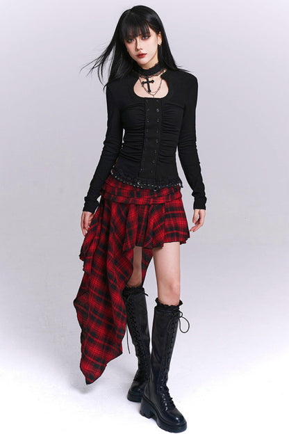 Gothic Waist Cinch Top