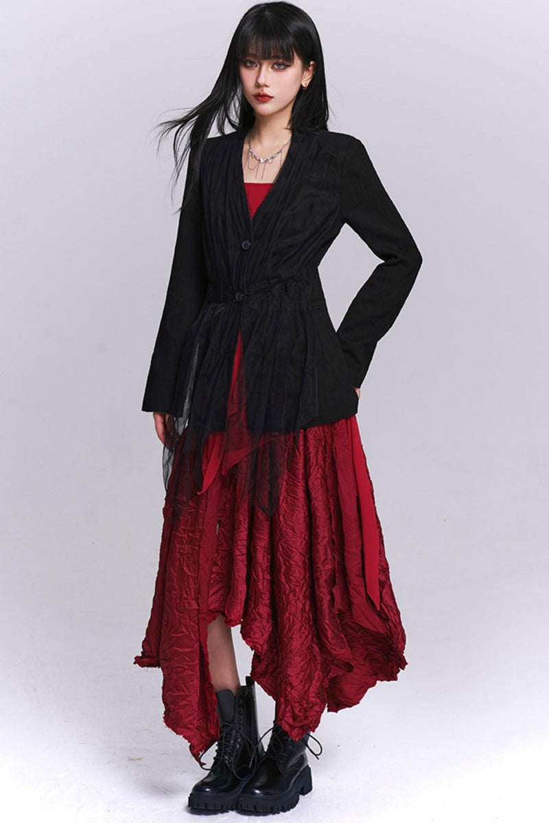 Dark Party Long Mode Dress