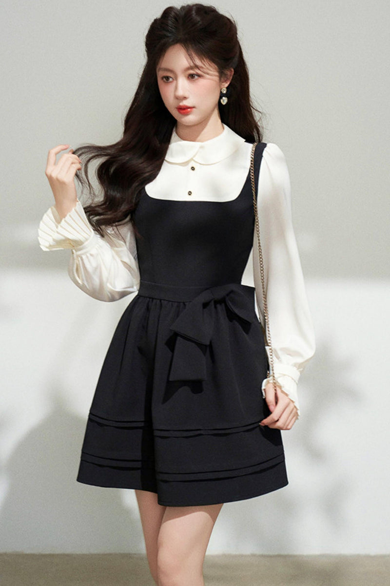 Black Puffy Dress