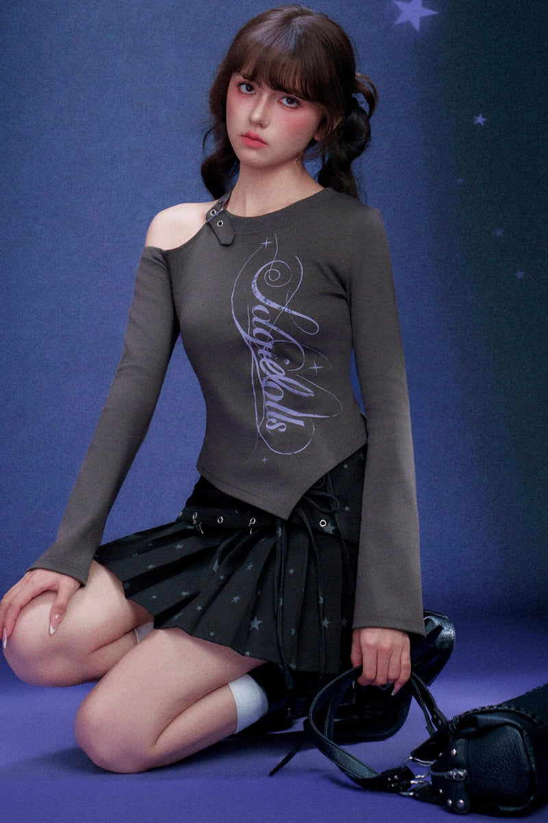 Y2k Off Shoulder Top