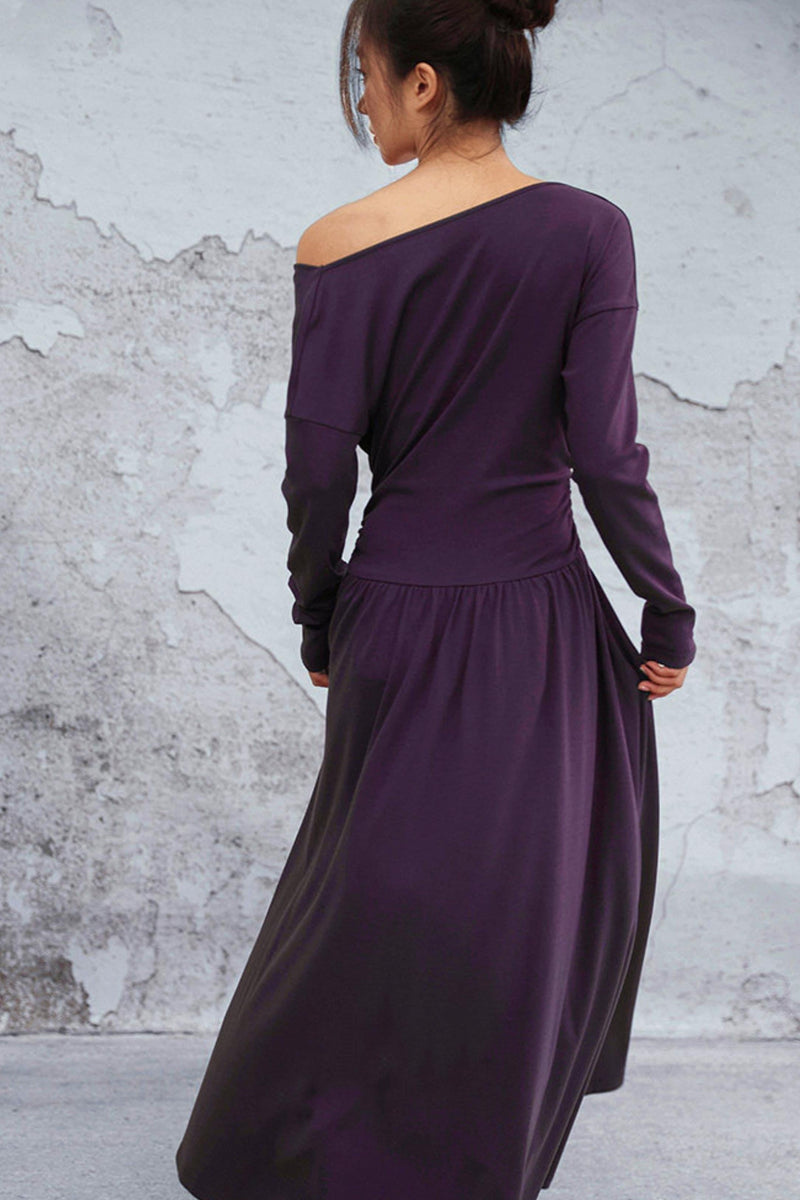 Retro Knitted Swing Dress