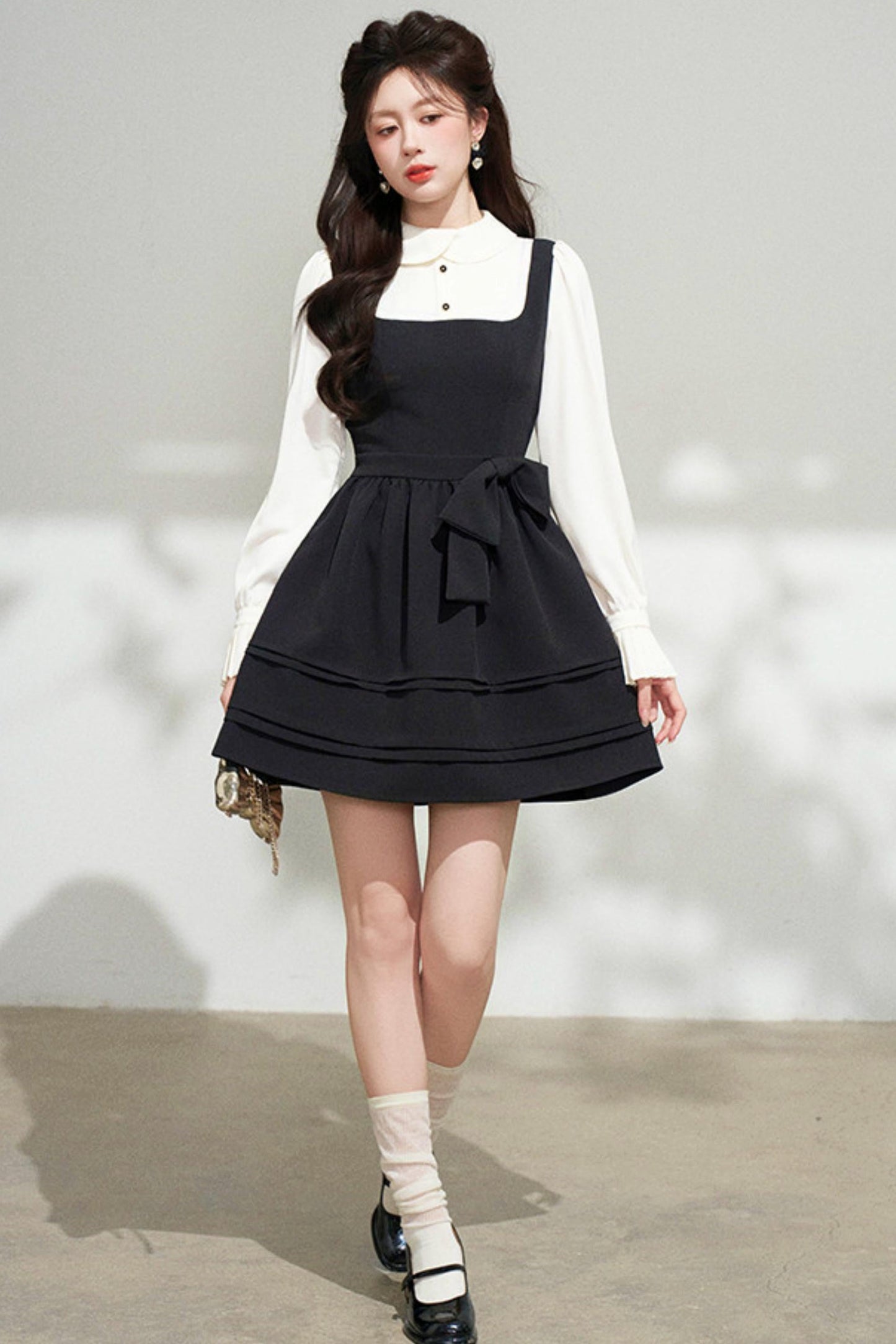 Black Puffy Dress