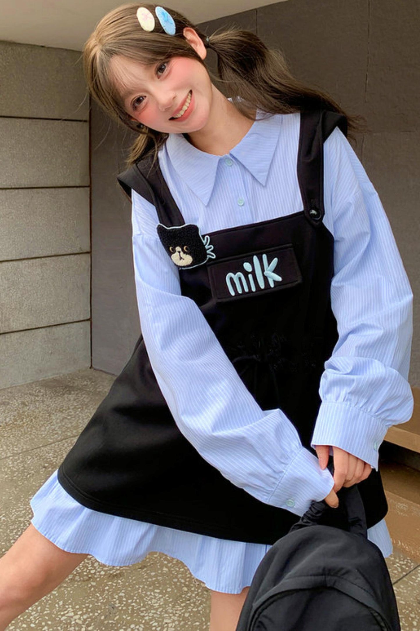 Cat Ear Hooded Dress