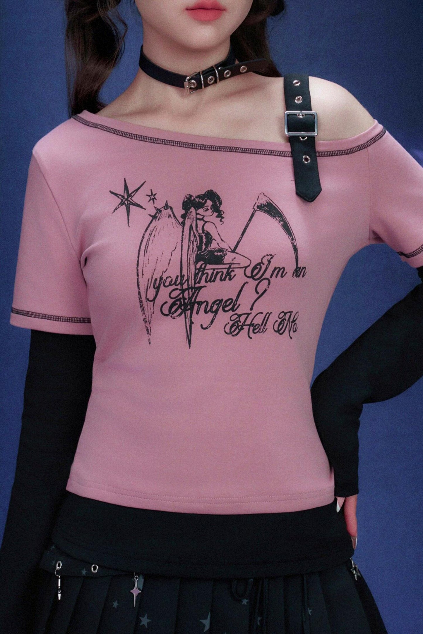 Sweet Raspberry Off Shoulder Top