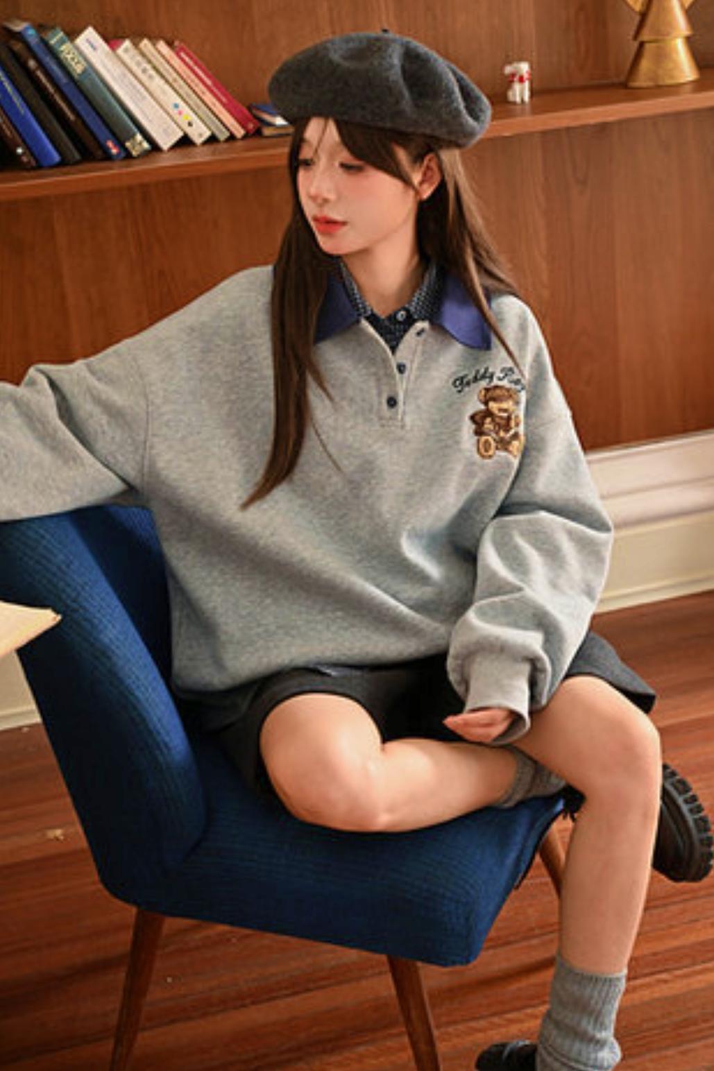 Bear Polo Top