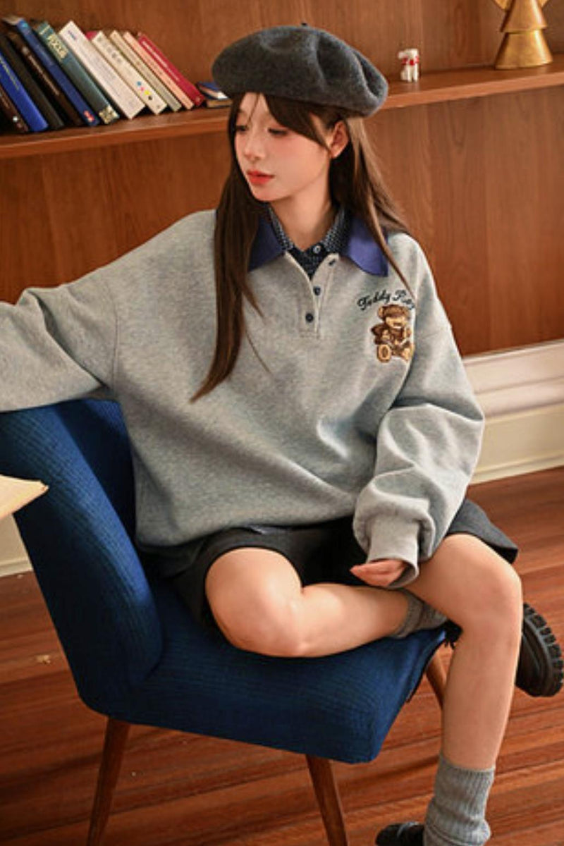 Bear Polo Top
