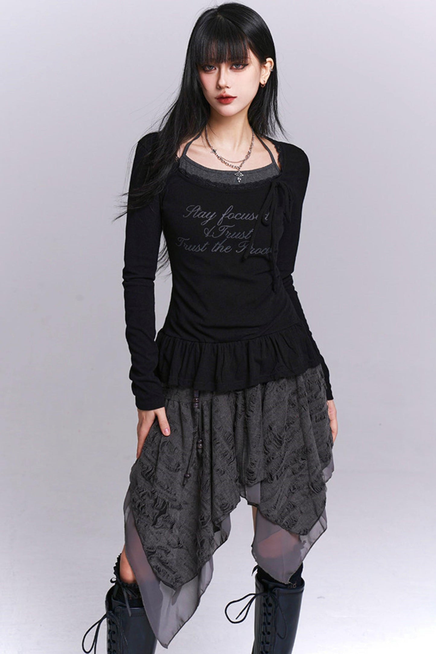 Ghost Girl Halter Top