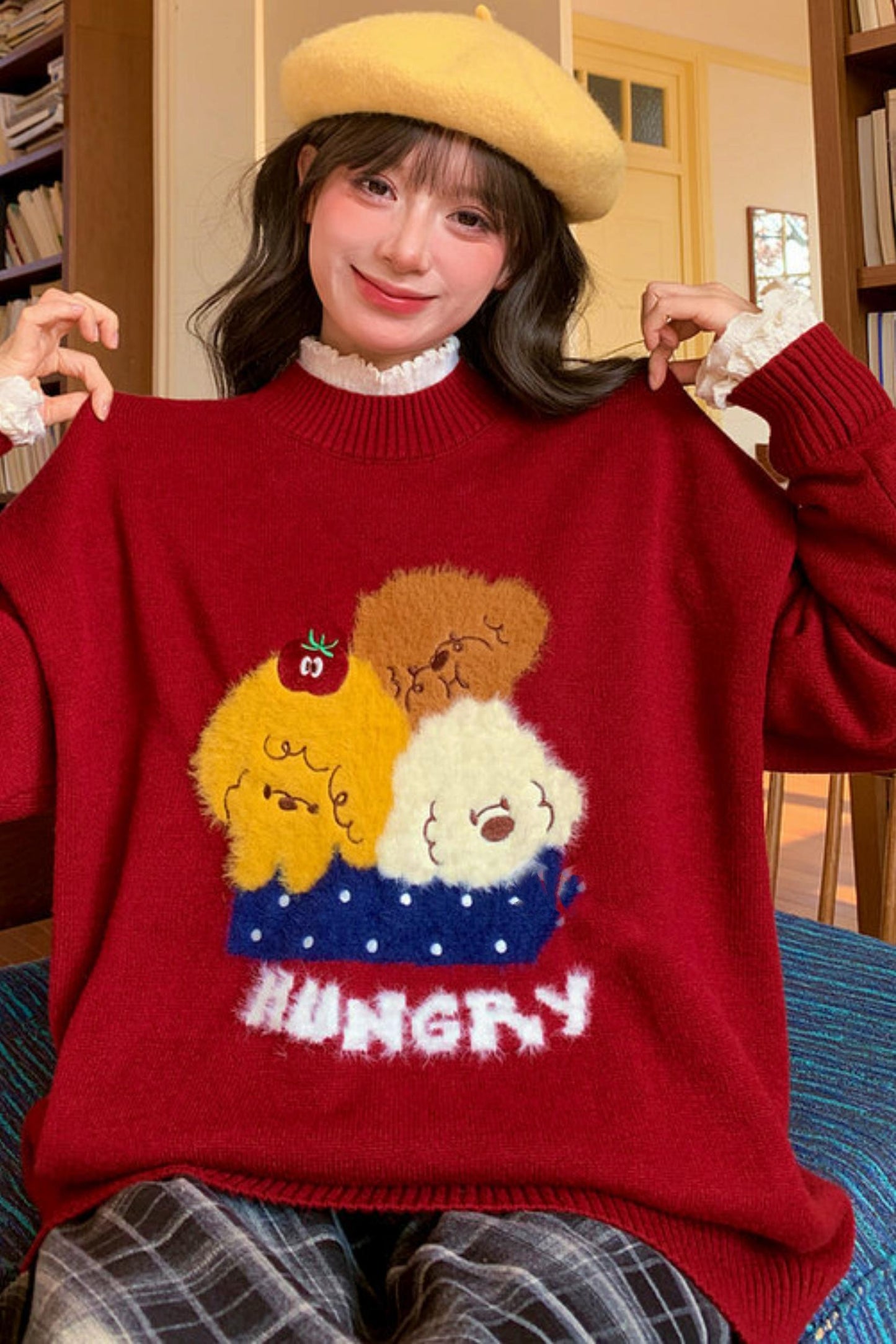 Puppy Knit Sweater
