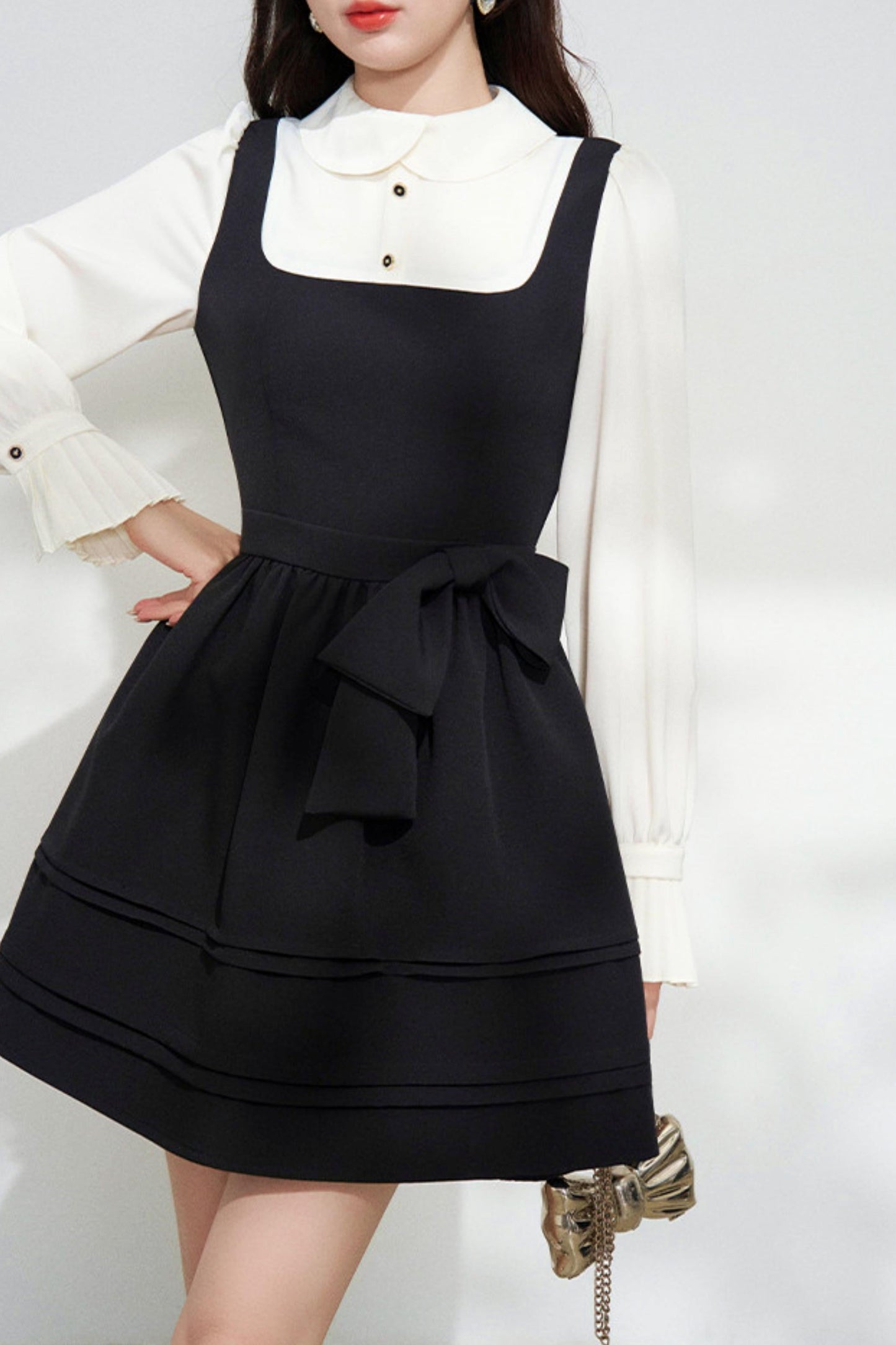Black Puffy Dress