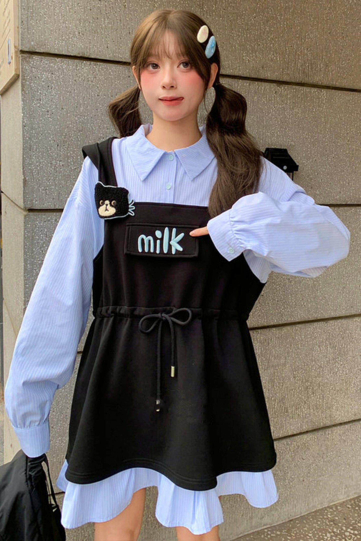 Cat Ear Hooded Dress
