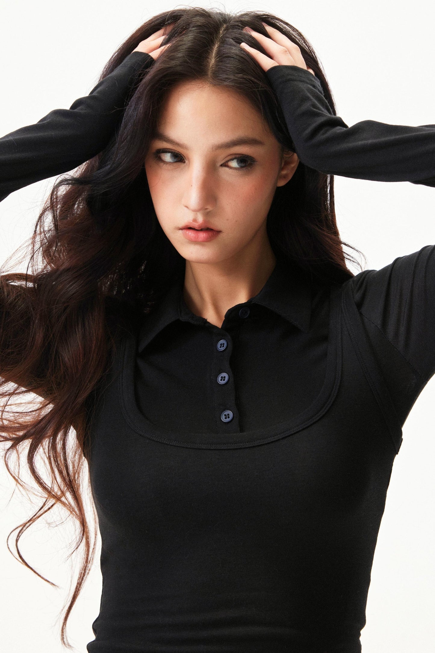Fitted Tencel Knit Vest
