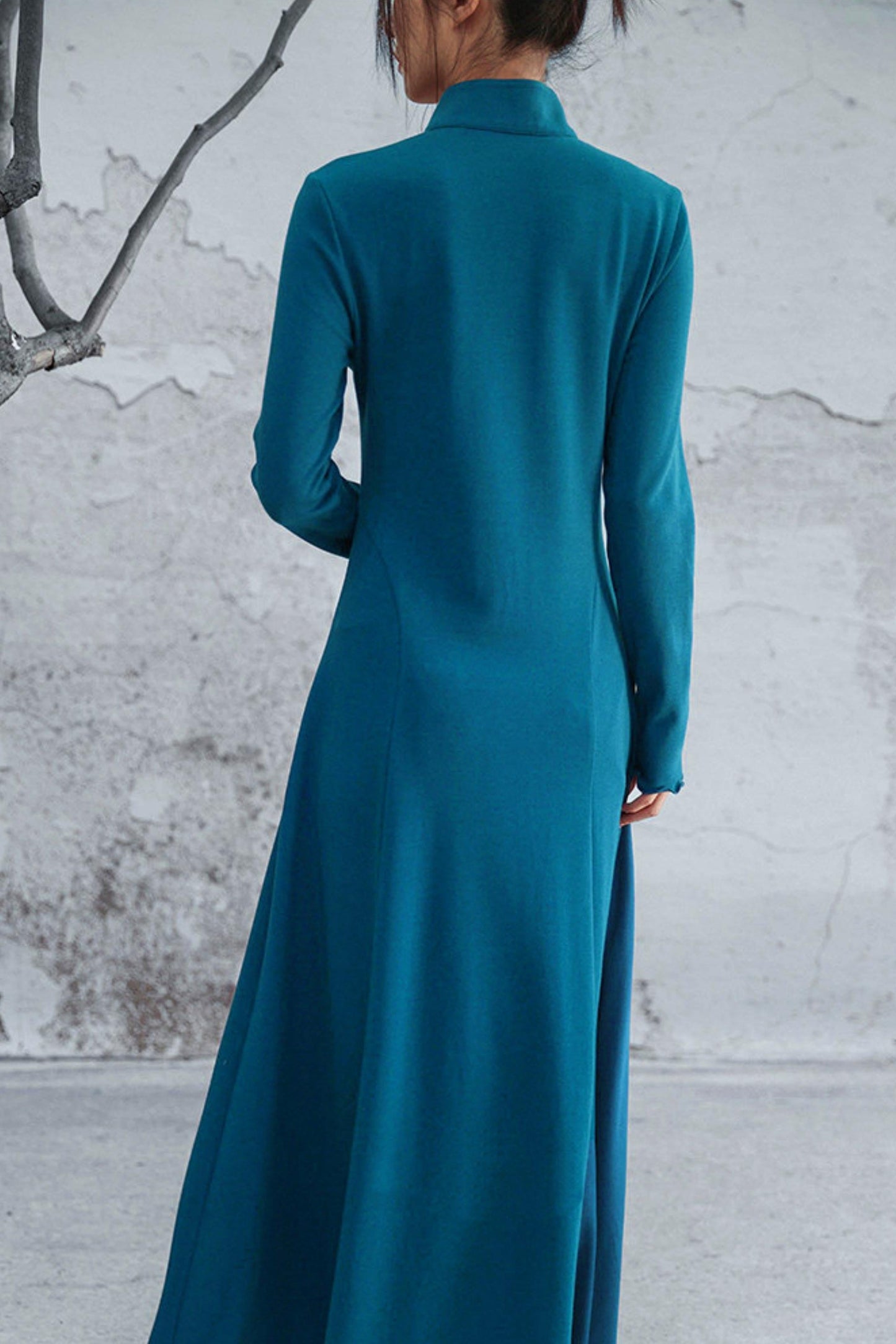 Blue Mode Chinese-style Dress