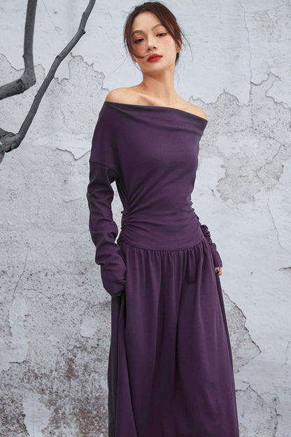 Retro Knitted Swing Dress