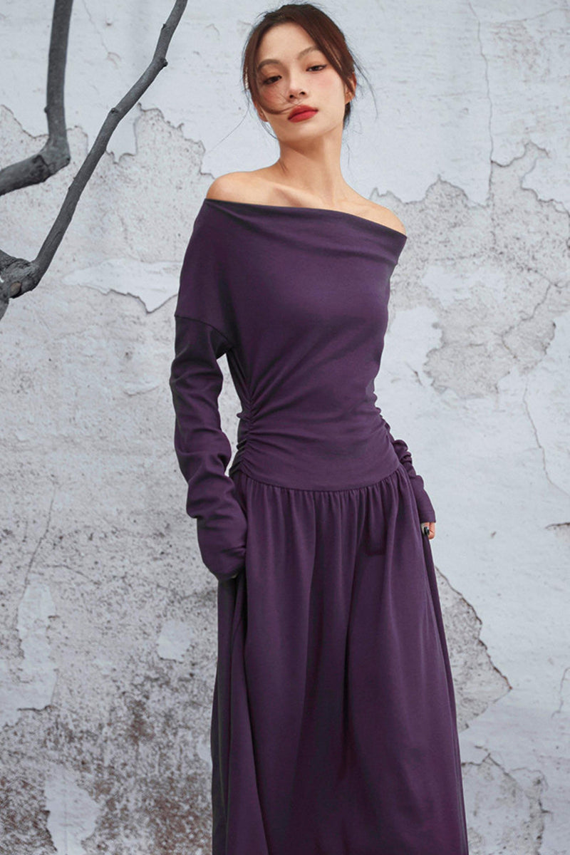Retro Knitted Swing Dress