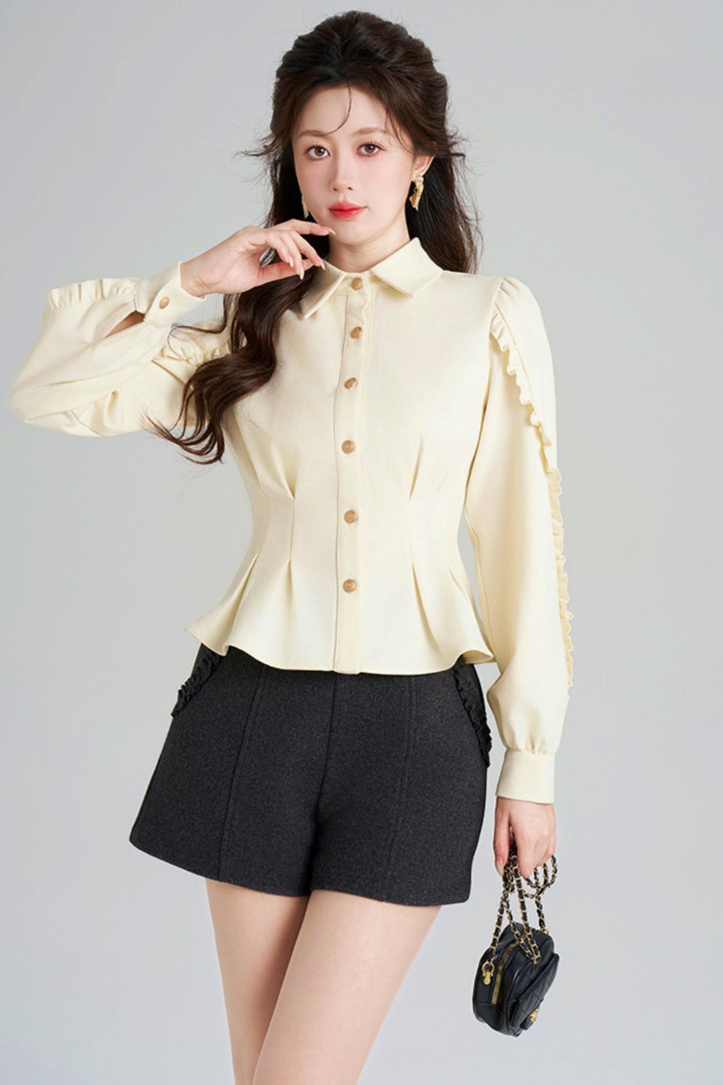 French Retro A-line Dress + Top