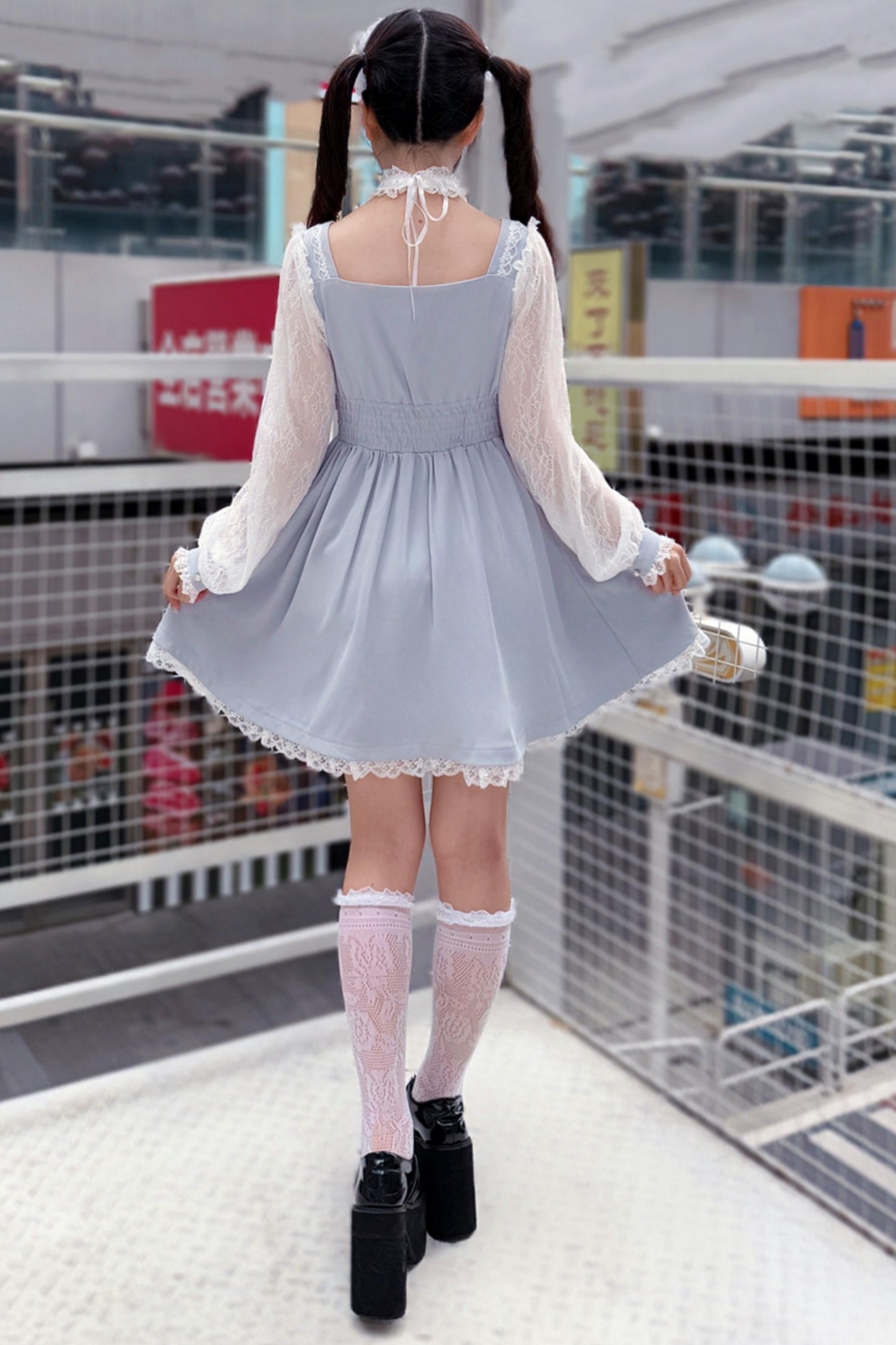Angelic Lace Doll Dress + Choker