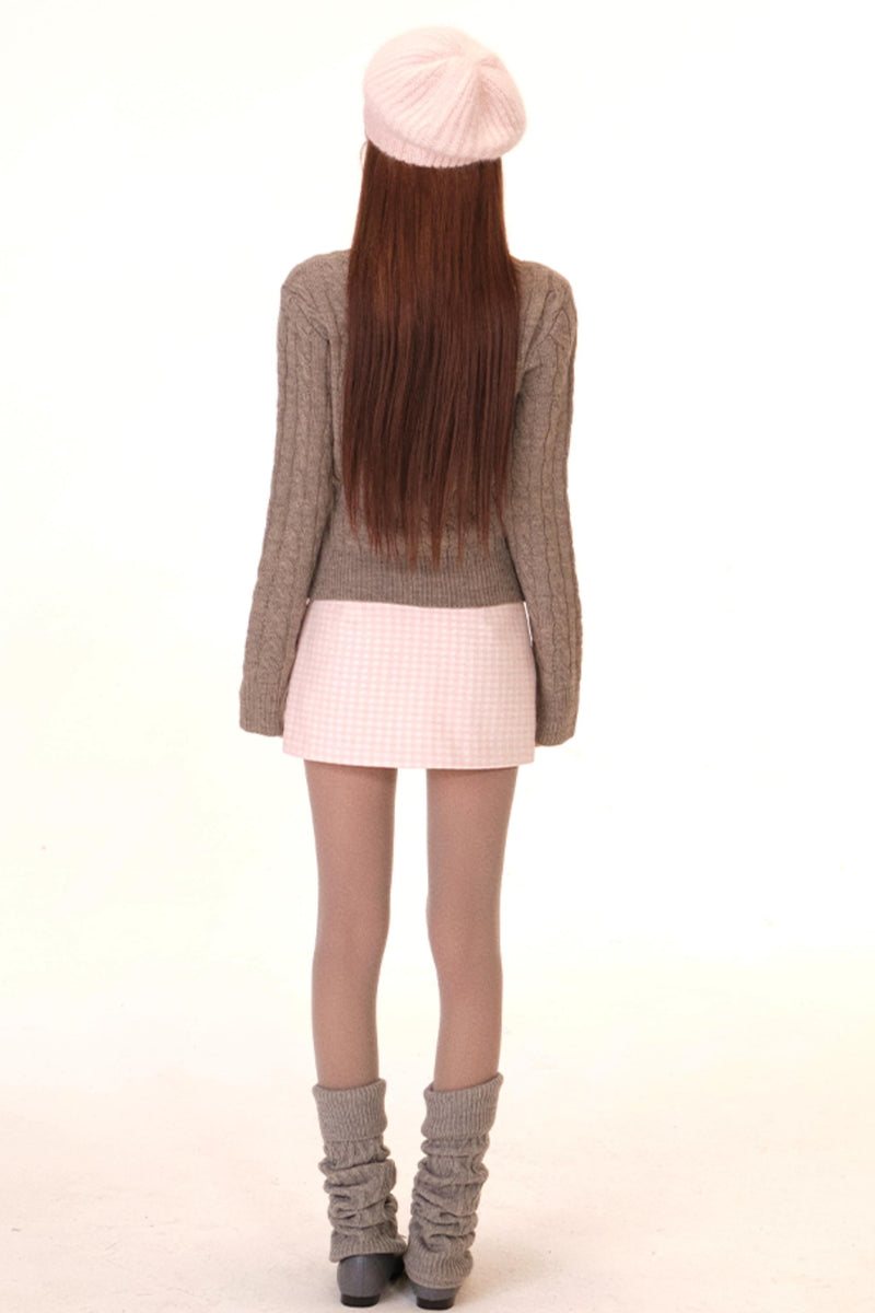 Sweet Knit Cardigan + Skirt