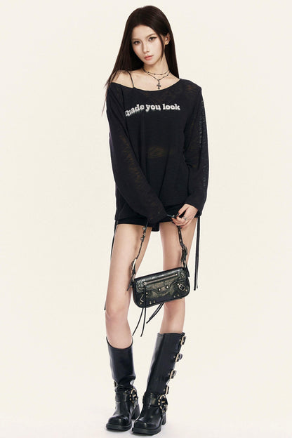Hot Girl Off Shoulder Top