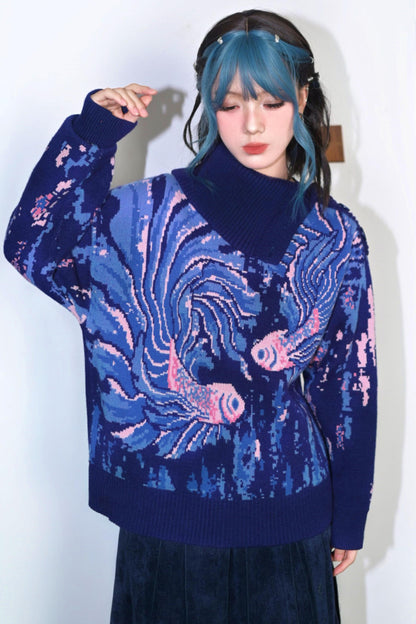 Floating Findream Jacquard Top