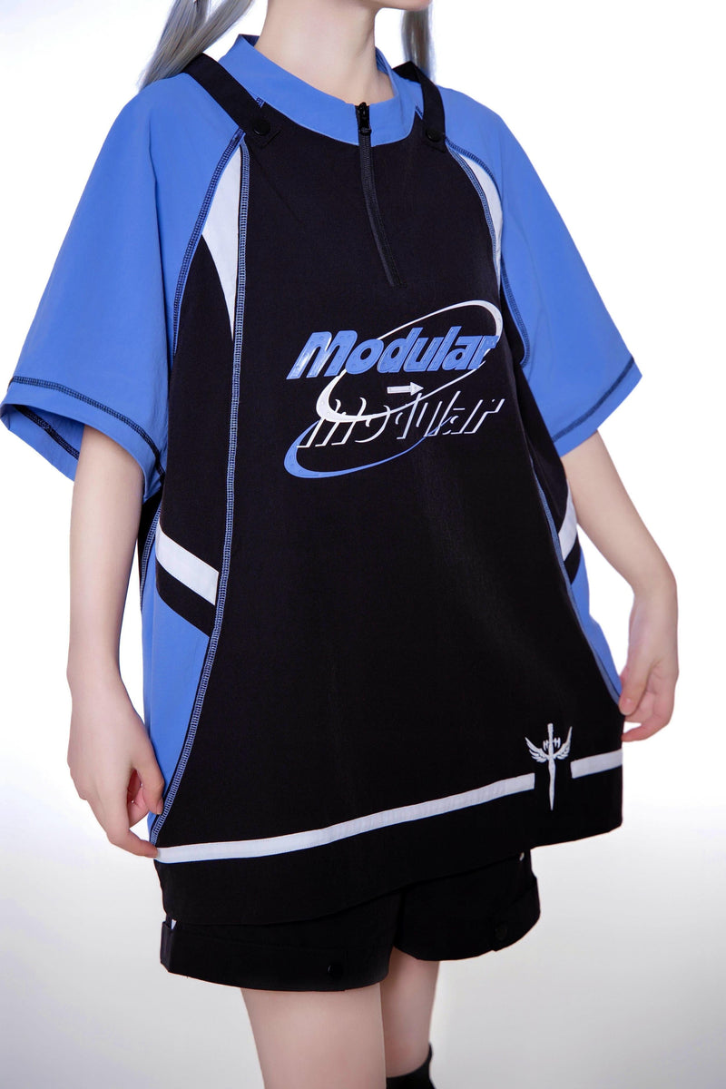 Pre-order Item: Y2k Subculture Cyber T-shirt + Shorts + Leg Covers