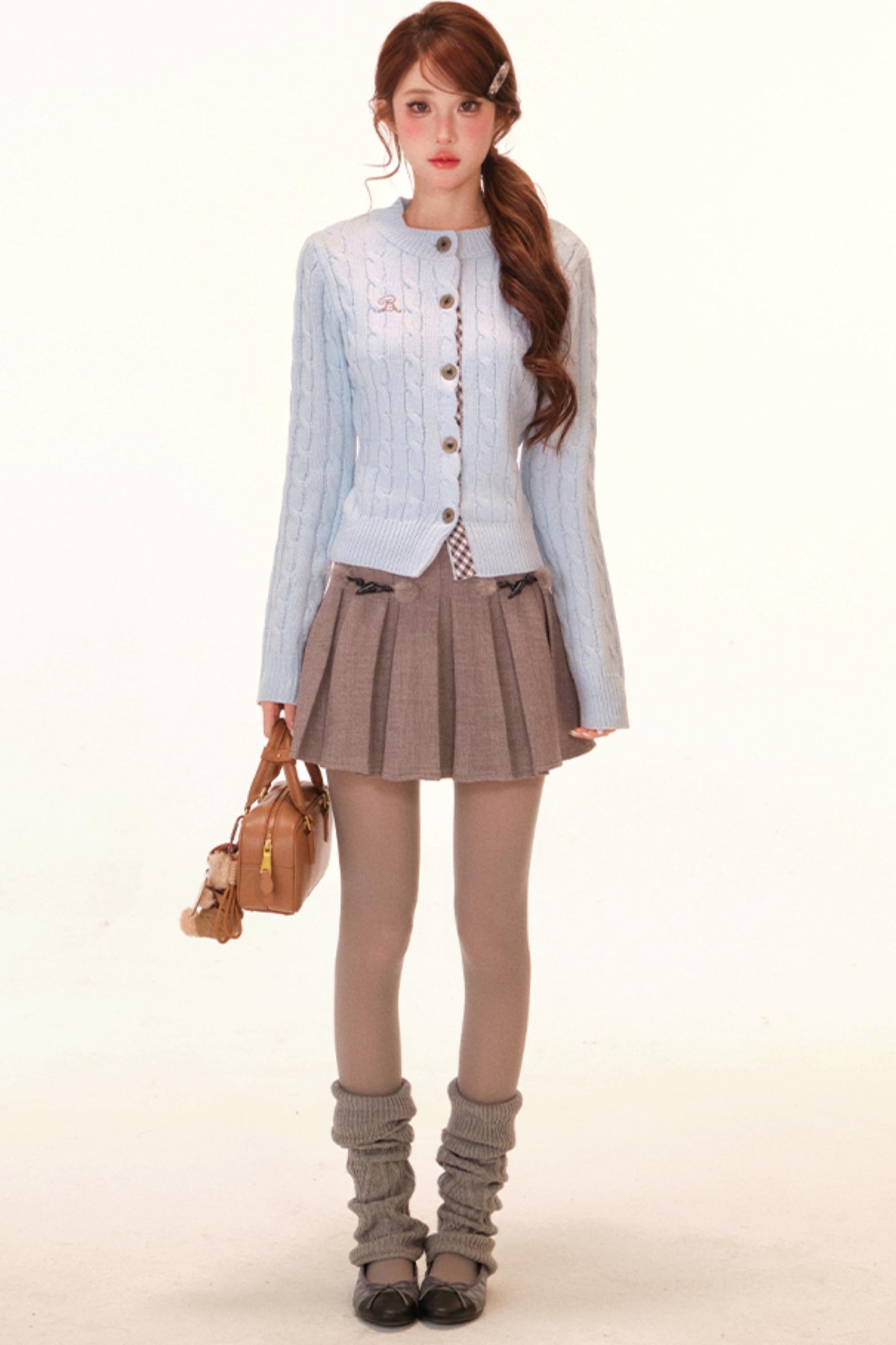 Sweet Knit Cardigan + Skirt
