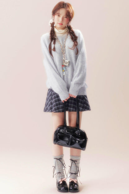 Pearl Bowknot Sweater