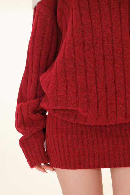 Snowball Velvet Off-shoulder Dress
