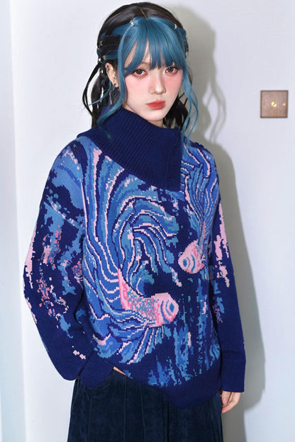 Floating Findream Jacquard Top