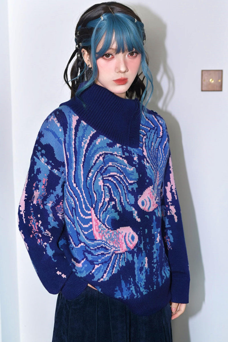 Floating Findream Jacquard Top