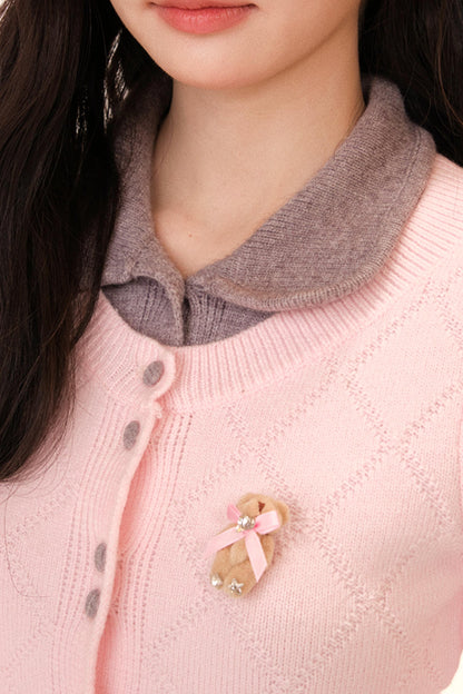 Color Block Drape Cardigan