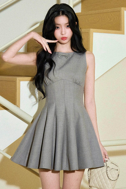 Sleeveless Dress + Cardigan