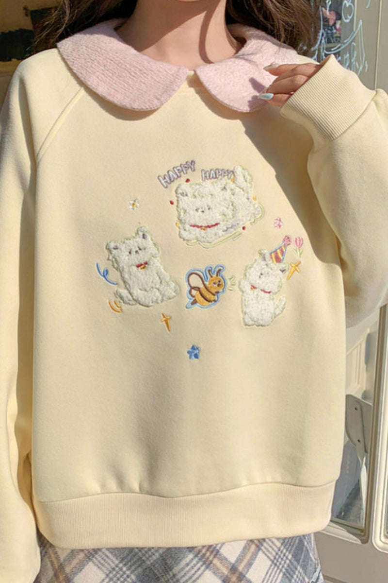 Sweet Dog Loose Sweatshirt