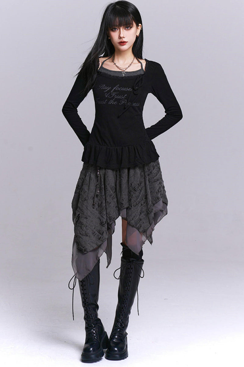 Ghost Girl Halter Top