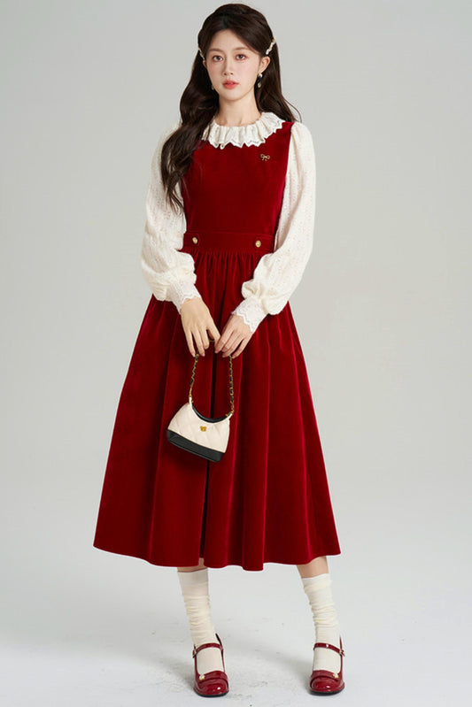 Winter Vest Dress + Tops