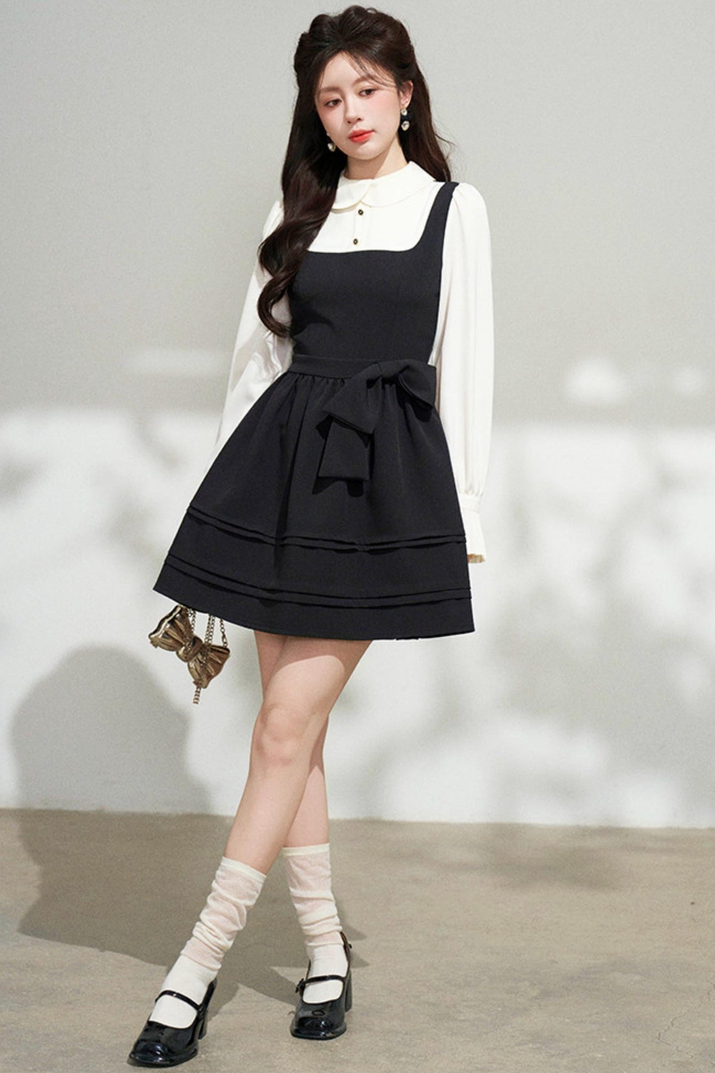 Black Puffy Dress