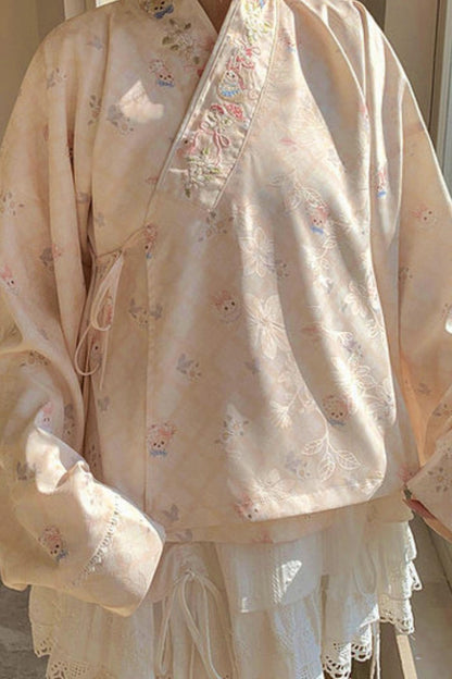 Fairytale Embroidery Blouse