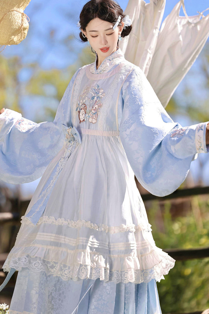 Fantasy Alice Retro Dress Set