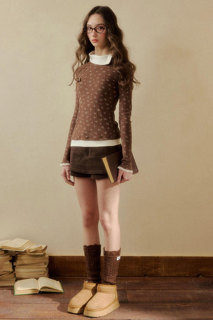 Tight Turtleneck Top