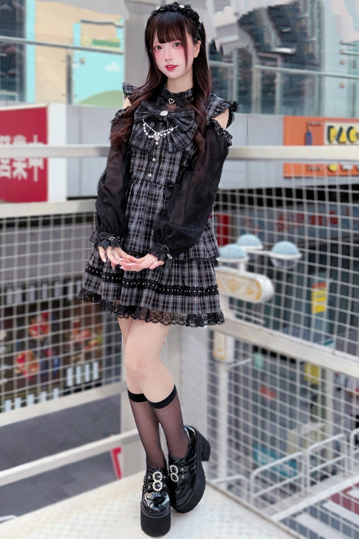Dark Kawaii Dress + Headdress