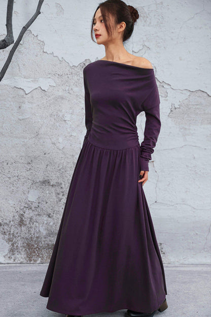 Retro Knitted Swing Dress