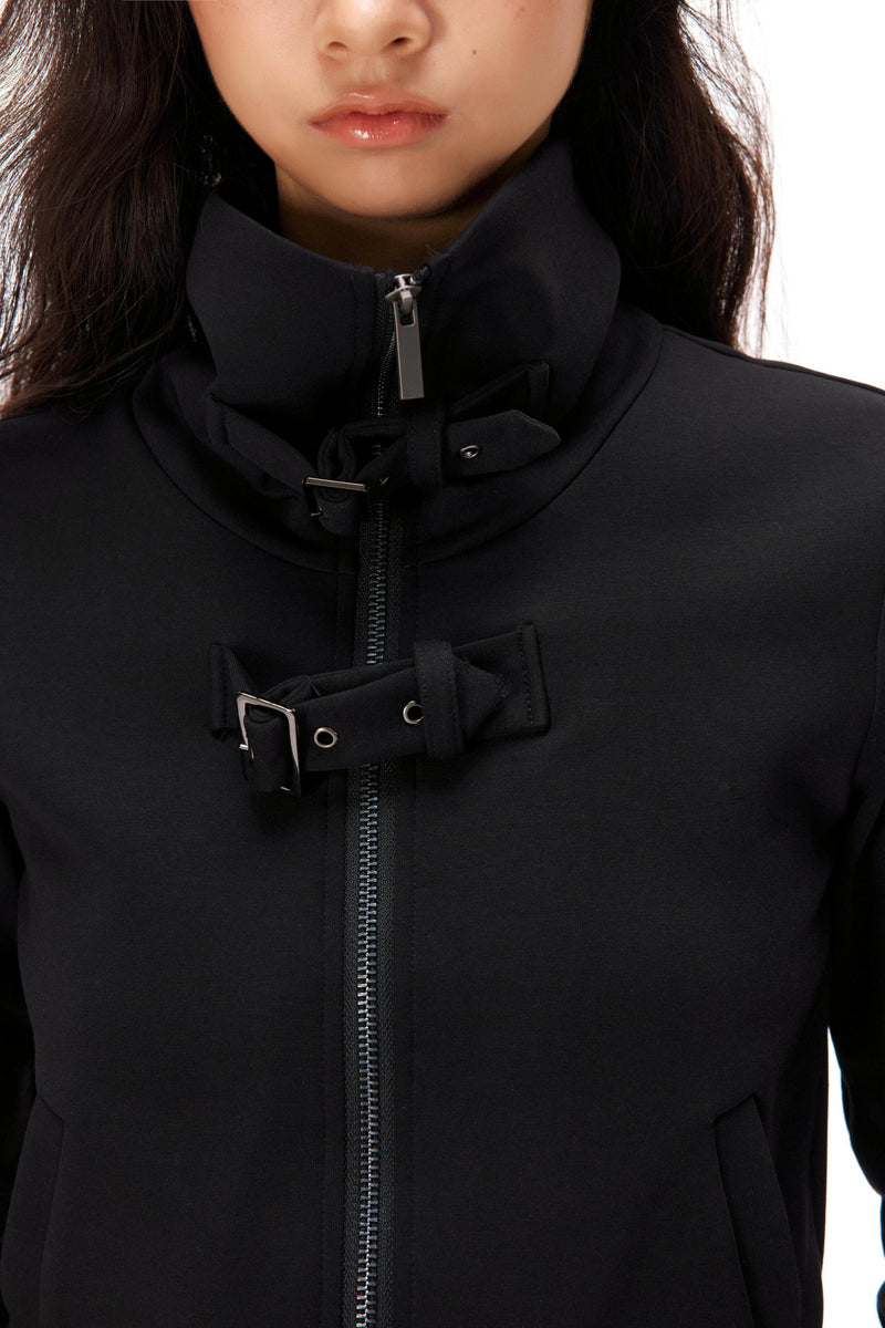Cyberpunk Slim Fit Zip Tops