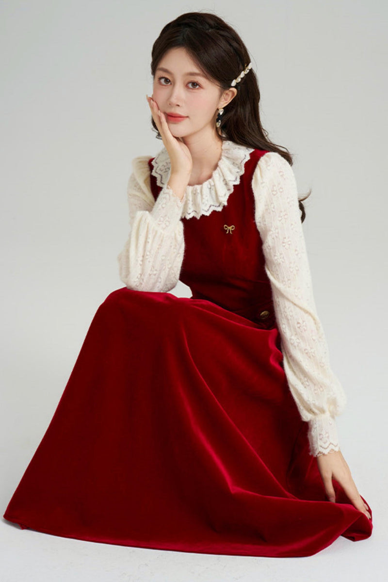 Winter Vest Dress + Tops